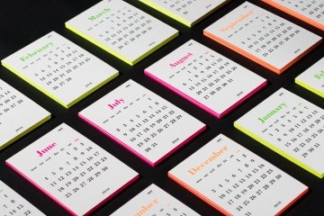 Xenos neon calendar 2018